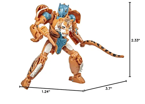 Vista 11 de Transformers Generations War for Cybertron Golden Disk Collection Capítulo 3, Mutant Tigatron, Exclusivo de Tienda