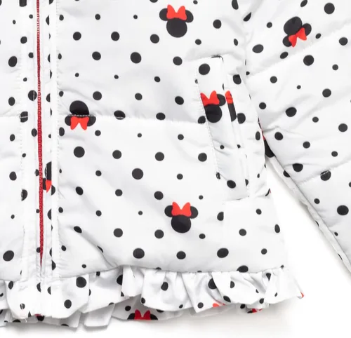 Vista 6 de Disney Minnie Mouse - Abrigo de invierno para niñas, tallas de 2T a 8