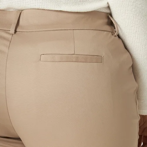Vista 4 de Lee Womens Plus Size Wrinkle Free Relaxed Fit Straight Leg Pant