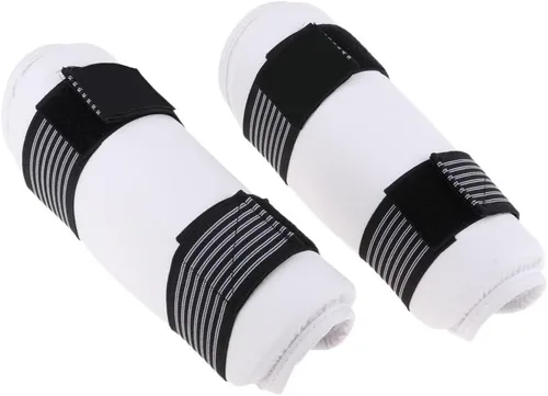 Vista 7 de LoveinDIY Kickboxing Elbow Guards Karate Training Boxing Arm for Youth Adult