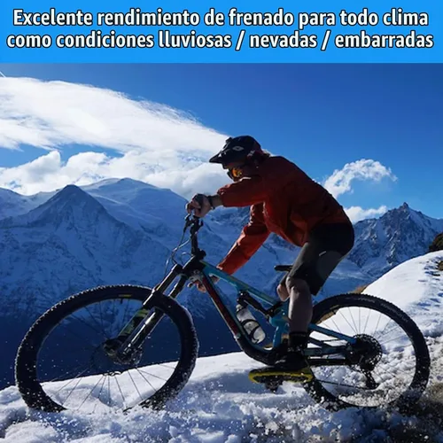 Vista 7 de 4 pares de pastillas de freno de disco para bicicleta, compatibles