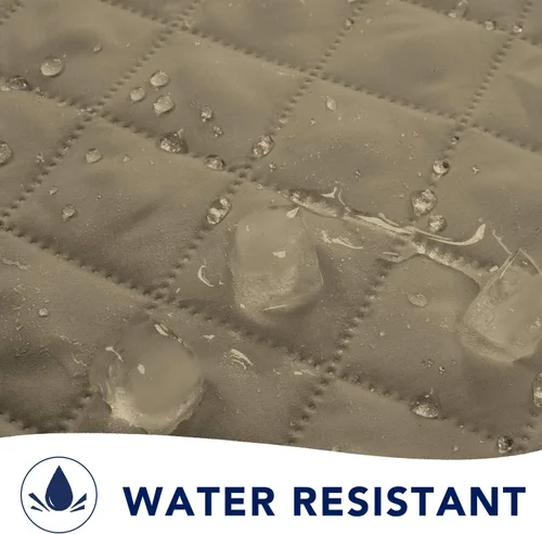 Vista 4 de PureFit Funda de sofá reversible resistente al agua, lavable a máquina, con espuma antideslizante y correa ajustable para perros, mascotas