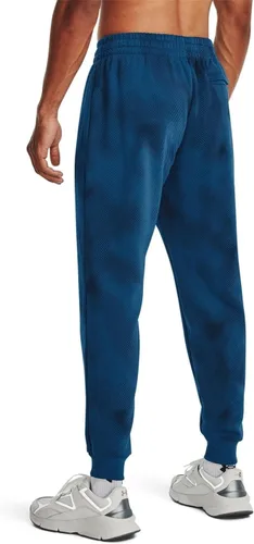 Vista 3 de Under Armour Pantalones deportivos Rival con estampado de vellón para hombre