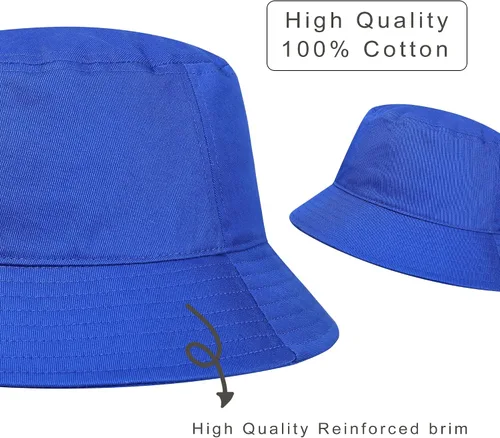 Vista 29 de GADIEMKENSD Sombrero de pescador 100% algodón, unisex, protección solar UPF 50, ligero, plegable