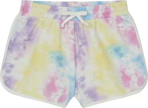 Vista 3 de BTween Girls 4-Piece Active Performance Dolphin Shorts with Faux Drawstring Sports Running Shorts for Kids