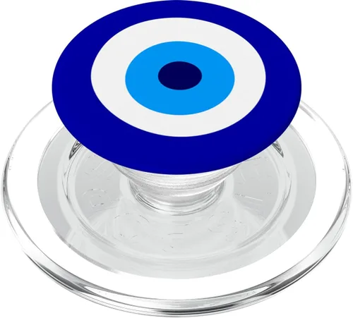 Vista 8 de Amuleto contra el mal de ojo, encanto, nazar, griego Matías, Talismán PopSockets adhesivo PopGrip