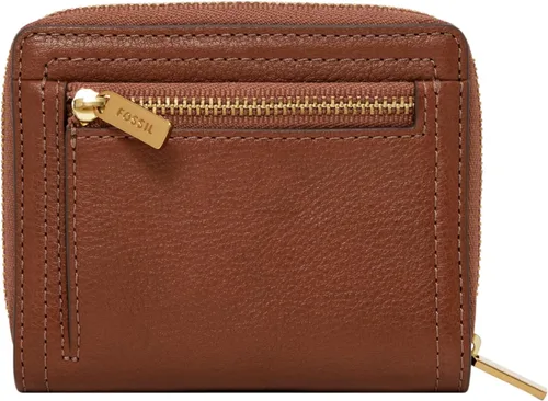 Vista 4 de Fossil Logan - Cartera plegable de piel con bloqueo RFID para mujer