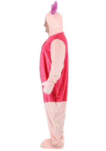 Vista 3 de Disfraz Deluxe de Cerdito Disney Talla Plus para Adultos Multicolor