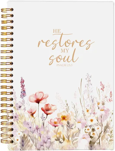 Vista 13 de Faith Can Move Mountains - Cuaderno cristiano - Regalos cristianos inspiradores para mujeres, cuadernos de diario bíblico para tomar notas, cuaderno