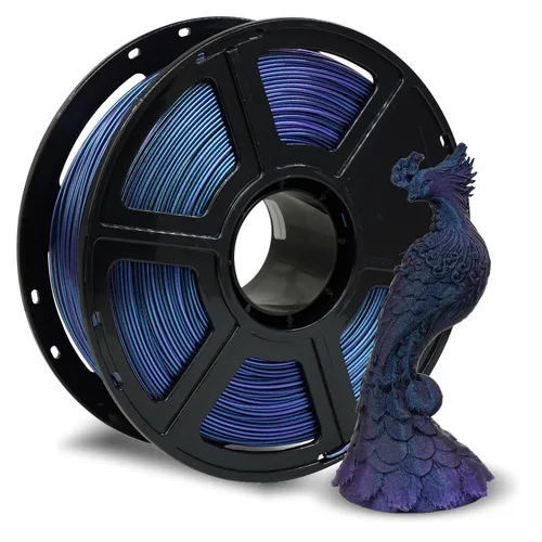 Vista 26 de FLASHFORGE High Speed Chameleon PLA Multicolor Púrpura Abisal, Impresión Rápida Máx 500 mm/s, Filamento PLA con Cambio de Color 1.75 mm, Cambia