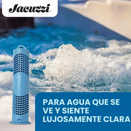 Vista 5 de Jacuzzi ProClear - Cartucho desinfectante mineral para spa, 2890-185, cartucho mineral para bañera de hidromasaje para las series J-300, J-400