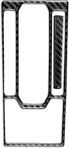 Vista 9 de NVCNX Fibra de Carbono Compatible con Ford Mustang GT Shelby 2010-2014 2011 2012 2013 Consola Central del Coche Transmisión Automática Caja