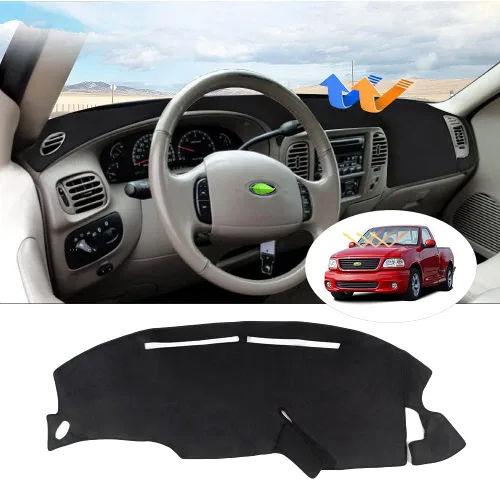 Vista 34 de CARTIST Cubierta de Tablero de Ajuste Personalizado para Chevy Chevrolet Silverado/GMC Sierra 1500 2014-2018, Silverado/GMC Sierra 2500HD 3500HD