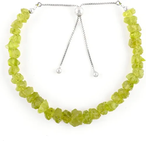 Vista 8 de OdrillionGems Natural Raw Gemstone & Rough Crystal Bolo Bracelet for Women