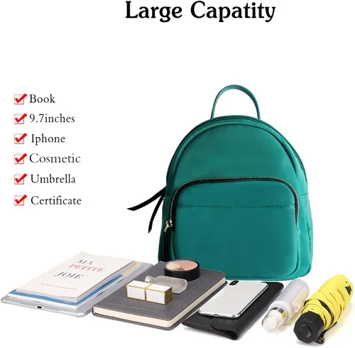 Vista 5 de FANDARE - Mochila para mujer, Negro), CC-AU003