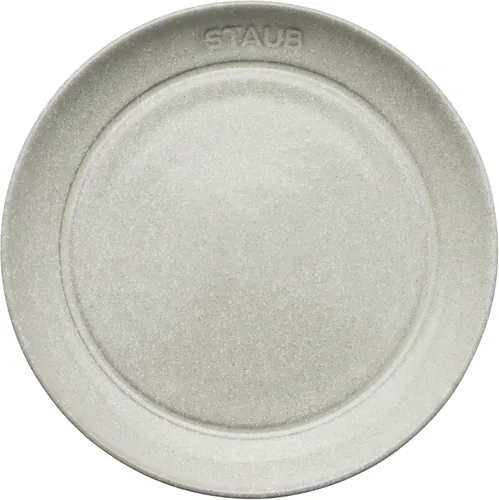 Vista 6 de STAUB Vajilla de cerámica Juego de platos de aperitivo de 4 piezas de 6 pulgadas - Blanco