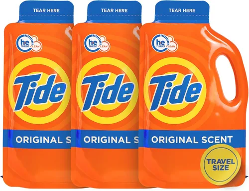 Vista 15 de Tide Detergente Líquido para Ropa, Original, 64 Cargas, 92 Onzas Líquidas