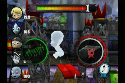 Vista 80 de Casper Scare School Spooky Sports Day - Nintendo Wii