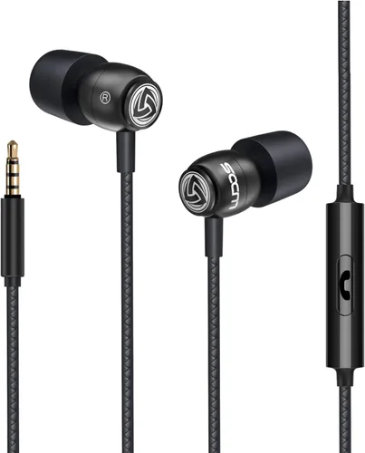 Vista 8 de Auriculares con cable Ludos Clamor, auriculares intraaurales, 5 años de garantía, auriculares con micrófono, auriculares con aislamiento de ruido