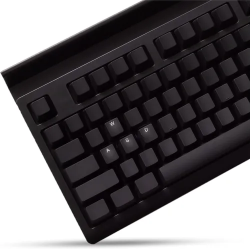 Vista 7 de Teclado mecánico en blanco o visible Teclado para juegos de PC con cable de Keymaster Teclas brillantes con iluminación de teclas personalizada