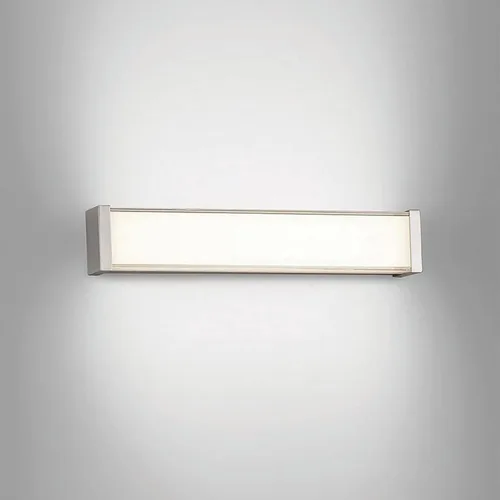 Vista 4 de Svelte - Lámpara LED para tocador de baño o pared de 16 pulgadas, 2700 K en níquel cepillado