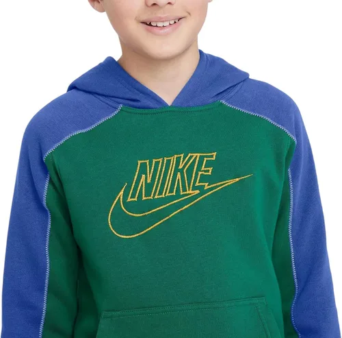 Vista 3 de Nike Sudadera con capucha Amplify Sportswear para niños grandes
