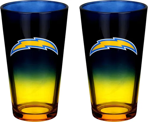 Vista 32 de The Memory Company Juego de 2 vasos con licencia de la NFL, diseño ombre, Philadelphia Eagles