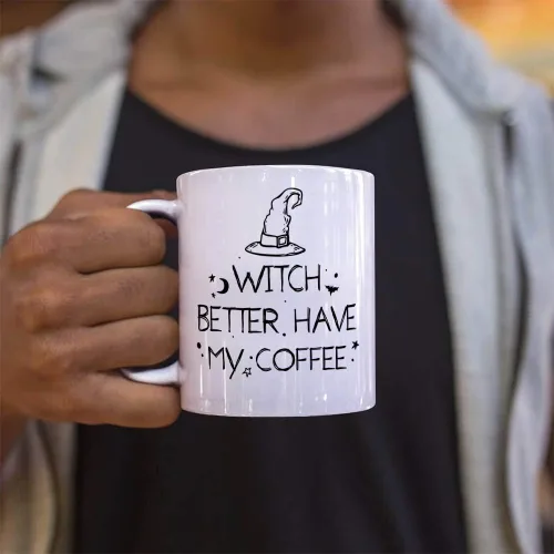 Vista 313 de Trend Setters Friends the Television Show – 25 años – Mercancía oficial – Taza de café o té de cerámica blanca de 11 onzas – perfecta para regalar