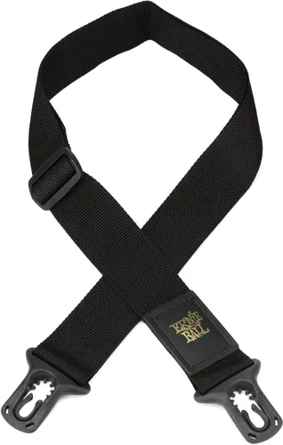 Vista 26 de Ernie Ball Polypro - Correa para guitarra acústica, color negro (P05365)