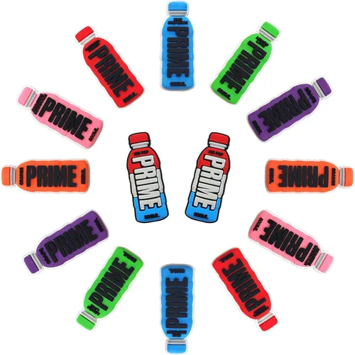 Vista 2 de yiagofy 14 Pcs Bottle Shoe Charms for Boys Girls Kids Women Men,Clog Shoe Charm Wedding Party Favor Supplies