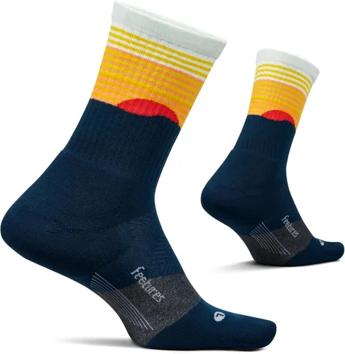 Vista 21 de Feetures Calcetines Elite Light Cushion Mini Crew Negro (3 pares)