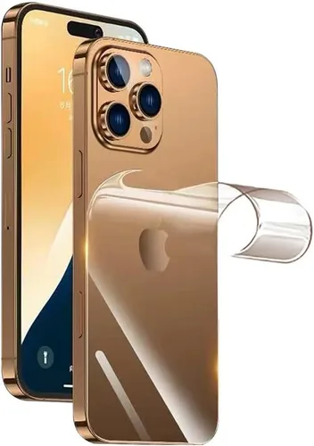 Vista 9 de Epivol Película protectora de pantalla trasera para iPhone 15 Pro Max Película de hidrogel no vidrio