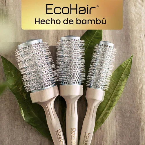 Vista 6 de Olivia Garden EcoHair - Cepillo térmico redondo de bambú (no eléctrico)