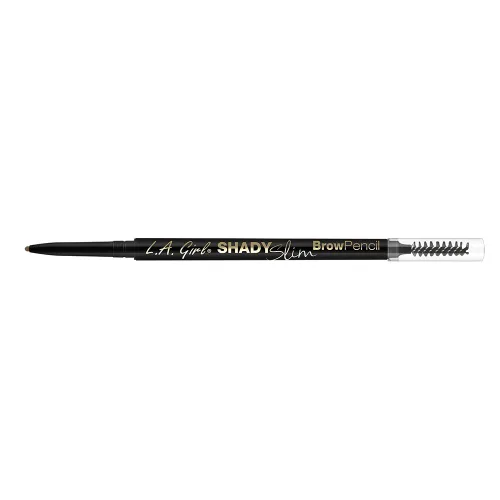Vista 8 de L.A. Girl Shady Slim - Lápiz para cejas, marrón más negro, 0.003 onzas (paquete de 3)