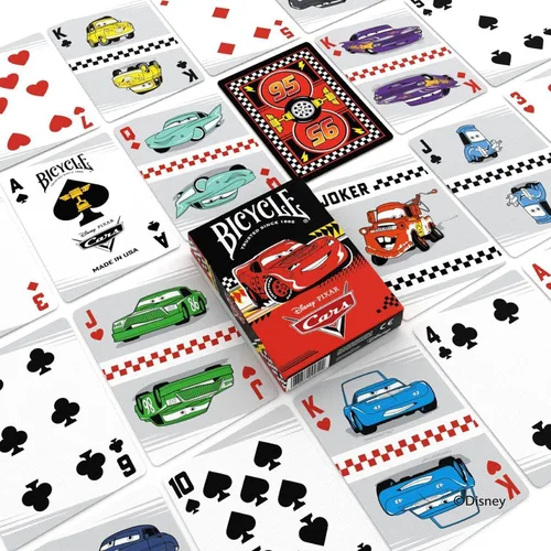 Vista 2 de Bicycle Carros de Disney Pixar con Lightning McQueen