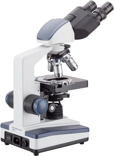 Vista 5 de AmScope Microscopio compuesto binocular 40X-2500X LED con diapositivas en blanco de 50pc y cámara USB3 de 5MP