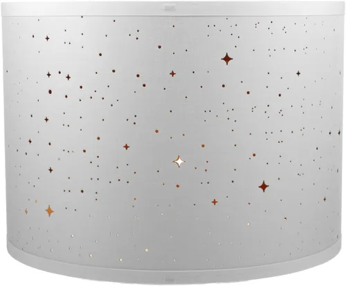 Vista 7 de BESTOYARD Pantalla de tambor de tela de 13 pulgadas para mesa, escritorio y lámparas colgantes, pantalla de luz extraíble con marco de hierro