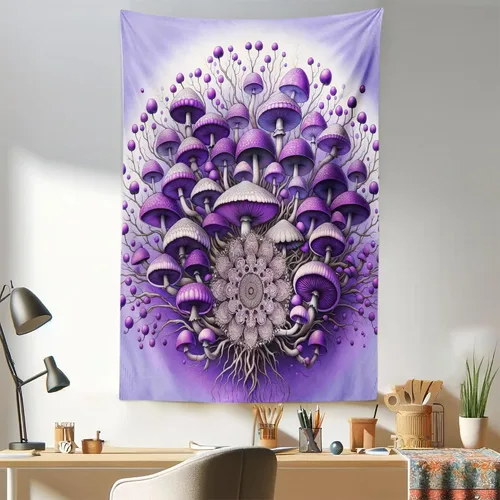 Vista 191 de Ambesonne Tapiz de arte afro, hombre negro fuerte con una corona de trazos impresión de pintura moderna, decoración de tela para colgar en la pared