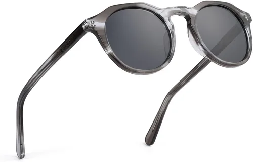 Vista 8 de ZENOTTIC Gafas de sol polarizadas redondas vintage para hombres y mujeres con protección UV400