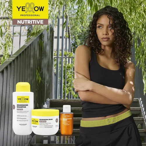 Vista 8 de Alfaparf Milano Amarillo profesional nutritivo sin enjuague para cabello