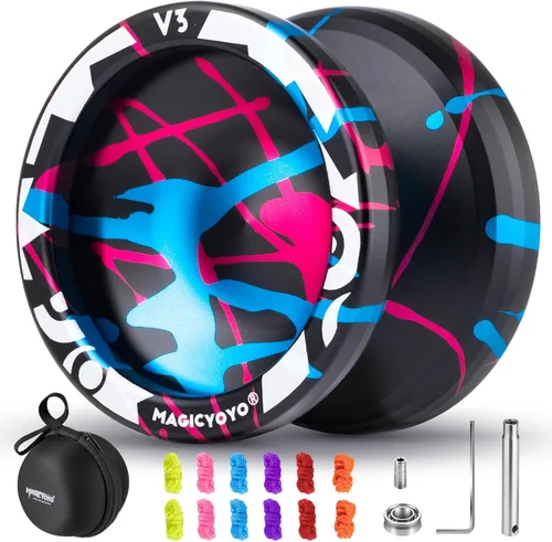 Vista 21 de MAGICYOYO V3 Yoyo para niños de 8 a 12 años o más, Yoyo profesional sensible con doble función, yoyo profesional para adultos con 12 cuerdas