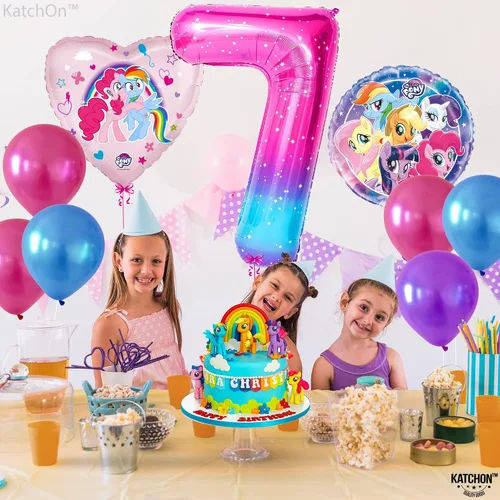 Vista 1275 de KatchOn Globo negro del número 1 de 40 pulgadas, globo de feliz cumpleaños Large Mylar Number One Balloon for 1st Birthday Decorations, Foil