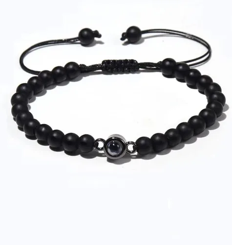 Vista 5 de I Love You - Pulseras a juego en 100 idiomas, regalos para parejas para mis hombres, novio, novia, marido, mi amor, alma gemela, prometida, regalo