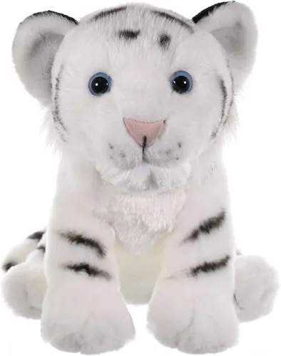 Vista 4 de Wild Republic Peluche de cachorro de tigre blanco, 12 pulgadas