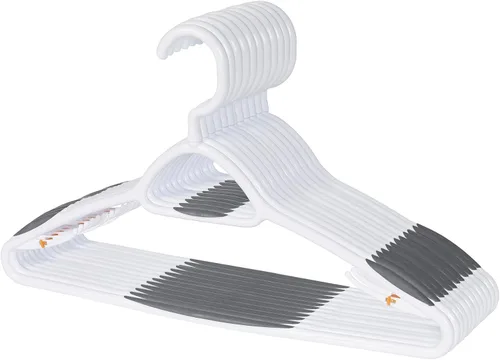 Vista 10 de Set de 5 Perchas Deluxe Antideslizantes de Neatfreak! - Perchas que Ahorran Espacio para Ropa, Pantalones, Chaquetas y Camisas, Paquete de 5