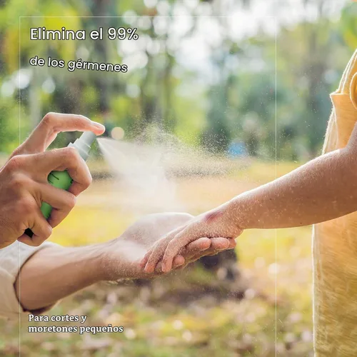 Vista 3 de Biopure Spray de peróxido de hidrógeno de 6 onzas líquidas, conveniente botella de spray sin aerosol con peróxido de hidrógeno al 3% Peróxido
