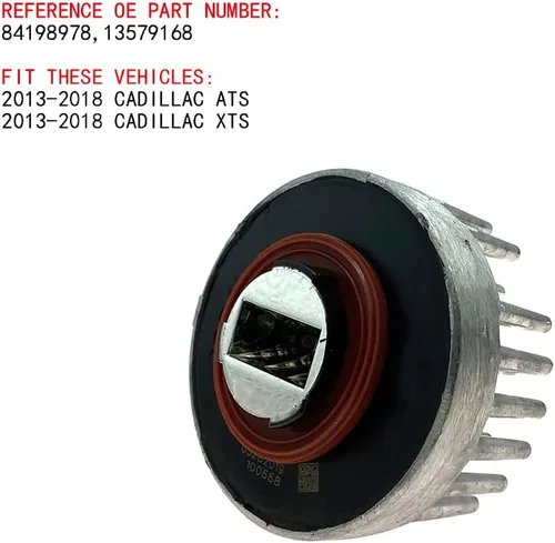 Vista 2 de Unidad de bombilla LED trasera para Cadillac ATS XTS 2013-2018 Reemplazar 84198978 13579168