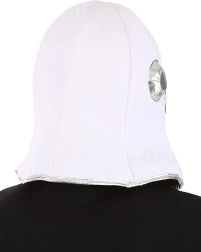 Vista 9 de Casco de felpa espacial astronauta Blanco