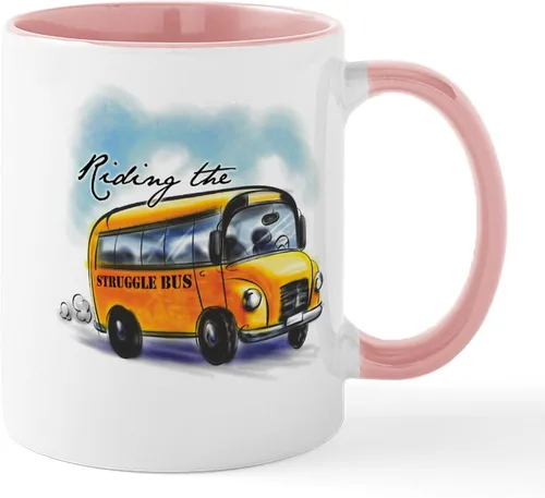 Vista 24 de CafePress Bus Driver Gift Idea Tazas Taza de café de cerámica de 11 oz (11.0 fl oz)