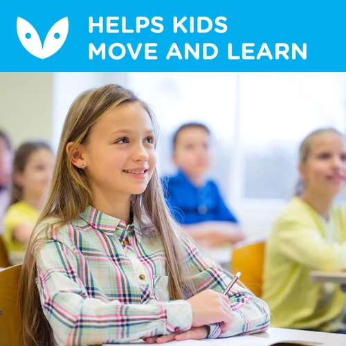 Vista 7 de WISE OWL Bandas para sillas para niños con pies inquietos, bandas de escritorio para sillas y escritorios para sillas y escritorios, banda sensorial